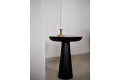 Tucas Home Mushroom Bijzettafel, 70 cm, Zwart