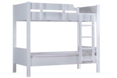 Asien Stapelbed, 90x190 cm, Wit