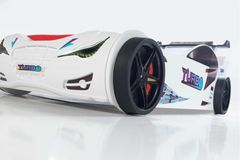 Supers Karbed, 90x190 cm, Wit