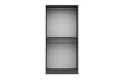 Medway Tideway Kledingkast met 2 Vakken, 210 cm, Antraciet