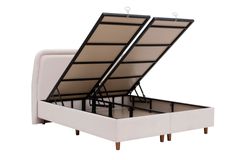 Luna Arche Boxspring Set, 90x190 cm, Creme