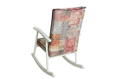 Asedia Trend Authentieke Schommelstoel, Wit