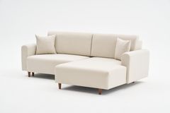 Mane Hoekbank Rechts, Creme