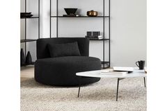 Oslo Fauteuil, Zwart