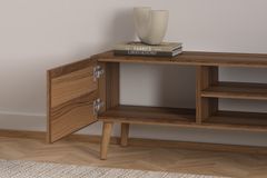 Plane TV Unit, 150 cm, Walnut