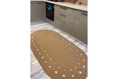 Milda Jute Tapijt, 80x300 cm, Bruin