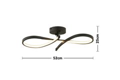 Apliqa Vetto Hanglamp, Zwart