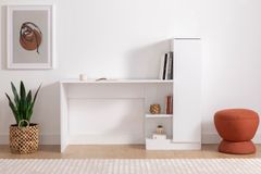 Mathilda Study Desk, White