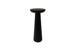 Tucas Home Mushroom Bijzettafel, 40 cm, Zwart