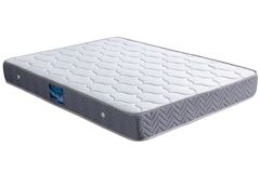 Crystal Boxspring Bedset, 100x200 cm, Grijs