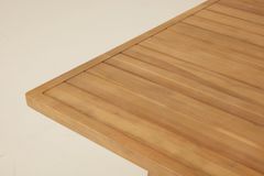 Monte Carlo Houten Tuinset, 6 Zits, Creme