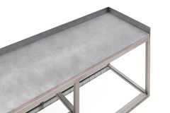 Lola Tv-Meubel, Zilver, 180 Cm