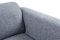 Softy Three Seater Sofa Bed, Grey Ash