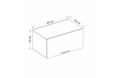 Tideway Bovenkast, 90 cm, Antraciet