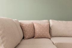 Tulip Hoekbank Rechts, Creme (Zonder pouf)