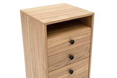 Eti High Chest of Drawers, Walnut