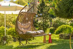 Eldorado Hangstoel voor 2 Personen, Beige