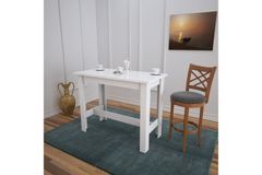 Barra Bartafel, 120x60 cm, Wit Hoogglans