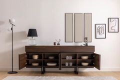 Lite Console En Spiegel, Antraciet