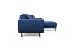 Cloud Corner Sofa Bed Right Chaise, Blue