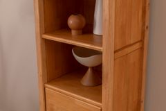 Ranch Boekenrek met 4 Rekken & Lades, Eik