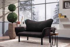 Pafu Chatto 2-Zitsbank, Zwart