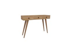 Woodface Rolls Houten Consoletafel, Beige
