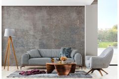 Jazz 3-Zitsbank, Grijs (Kleurkeuze Stof In Showroom)