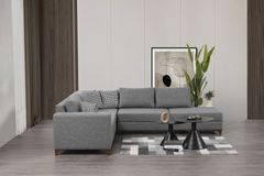 Masse Hoekbank Rechts, Grijs