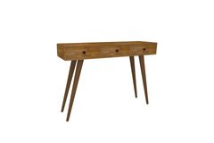 Woodface Rolls Houten Consoletafel, Eik