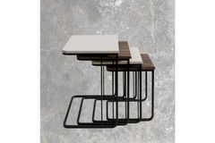 Vegas Zettafels met Zwarte Poten, Creme & Walnoot