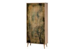 City Art Kledingkast met 2 Deuren