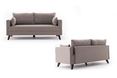 Bella Soft 2-Zitsbank, Creme