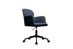 Roll Bureaustoel, Zwart & Antraciet