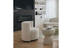 Mega Relax Teddy Fauteuil, Creme