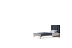 Colosseum Bedframe, 100x200 cm, Wit
