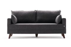 Bella Soft 2-Zitsbank, Antraciet