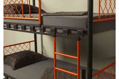 Metis Bunk Bed, 90 x 190 cm, Black