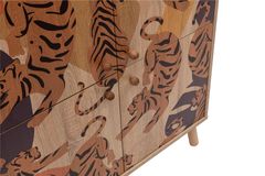 Tigris Multifunctionele Kast met Houten Poten