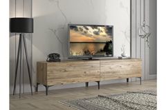 Vega TV-Meubel met Deuren, 200 cm, Pijnboom