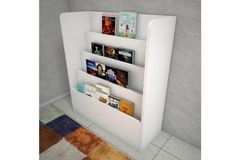 Dream Children's Montessori Bookcase, White