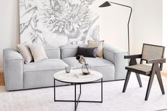 Frid 2-Zitsbank, Lichtgrijs