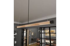 Diverse Lineer 1-Light Pendant, Black