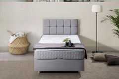 Paris Plus Boxspring Bedset, 90x190 cm