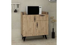 Agata Kitchen Cabinet, Light Wood