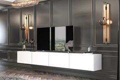 Givayo Milan TV Unit, 240 cm, White