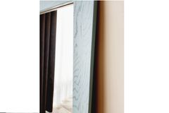 Wood Rechthoekige Staande Spiegel, 140x60 cm, Groen