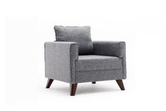 Bella Soft Fauteuil, Grijs