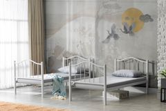 Jay Bunk Bed, 90 x 190 cm, White