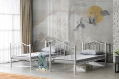 Jay Stapelbed, 90x190 cm, Wit